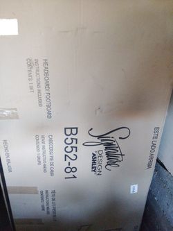 Arnett QUEEN BOOKCASE HDBD/FTBD ASHLEY Gray B552-81