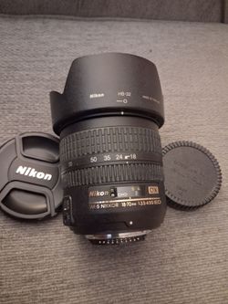 Nikon 18-70mm dx lens