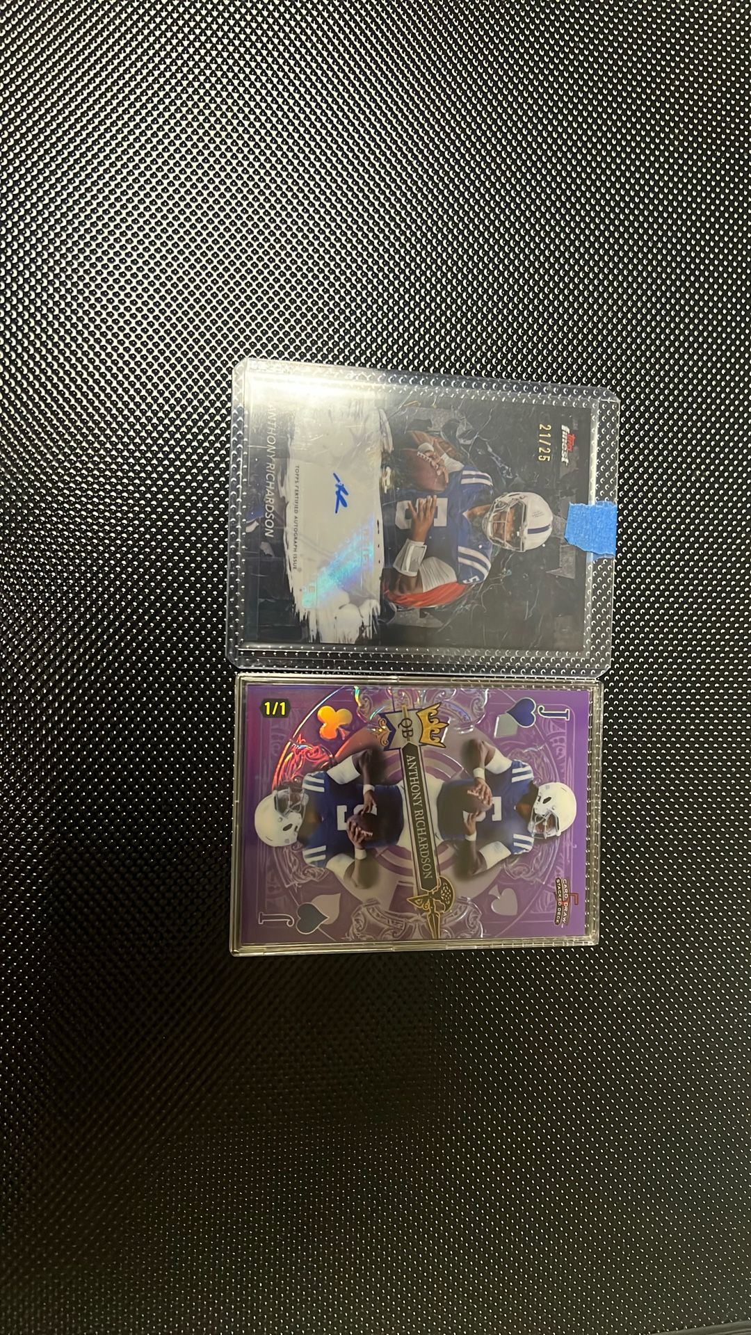 2024 Anthony Richardson autograph Card & New wildcard Black mirror SSP