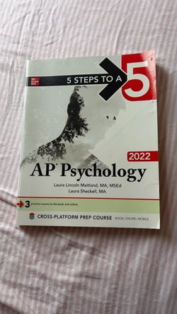 AP Psych lightly used workbook