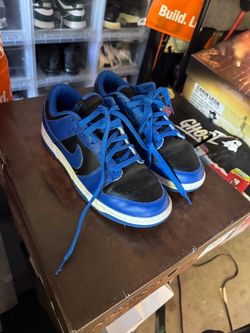 Nike Dunk Low Blue Black Sneakers