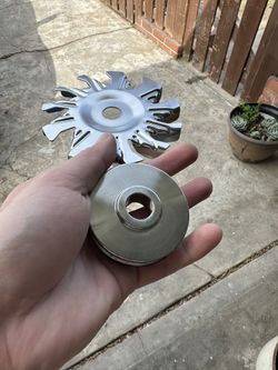 Alternator V-belt Pulley And Fan Blade