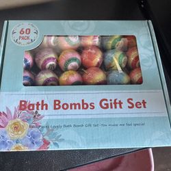 Bath Bombs 60 Pc