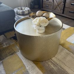 Gold Coffee Table 