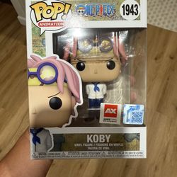 One Piece Koby 2025 Anime Expo Exclusive Funko Pop