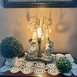 Vintage Waterfall Lamp 1950s