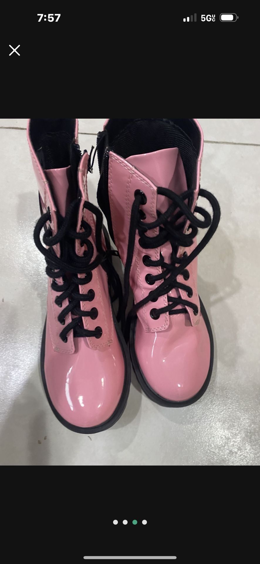Pink boots 🥾