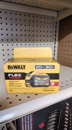 DEWALT 20V MAX/60V MAX FLEXVOLT LITHIUM - ION BATTERY 12AH