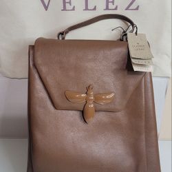 Velez Leather Backpack 