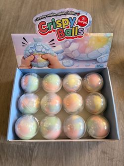 Crispy Balls Large Squishy Toy 12-Pack
