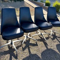 4 vintage Chromcraft chairs 