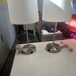 Side Table Or Nightstand Lamps