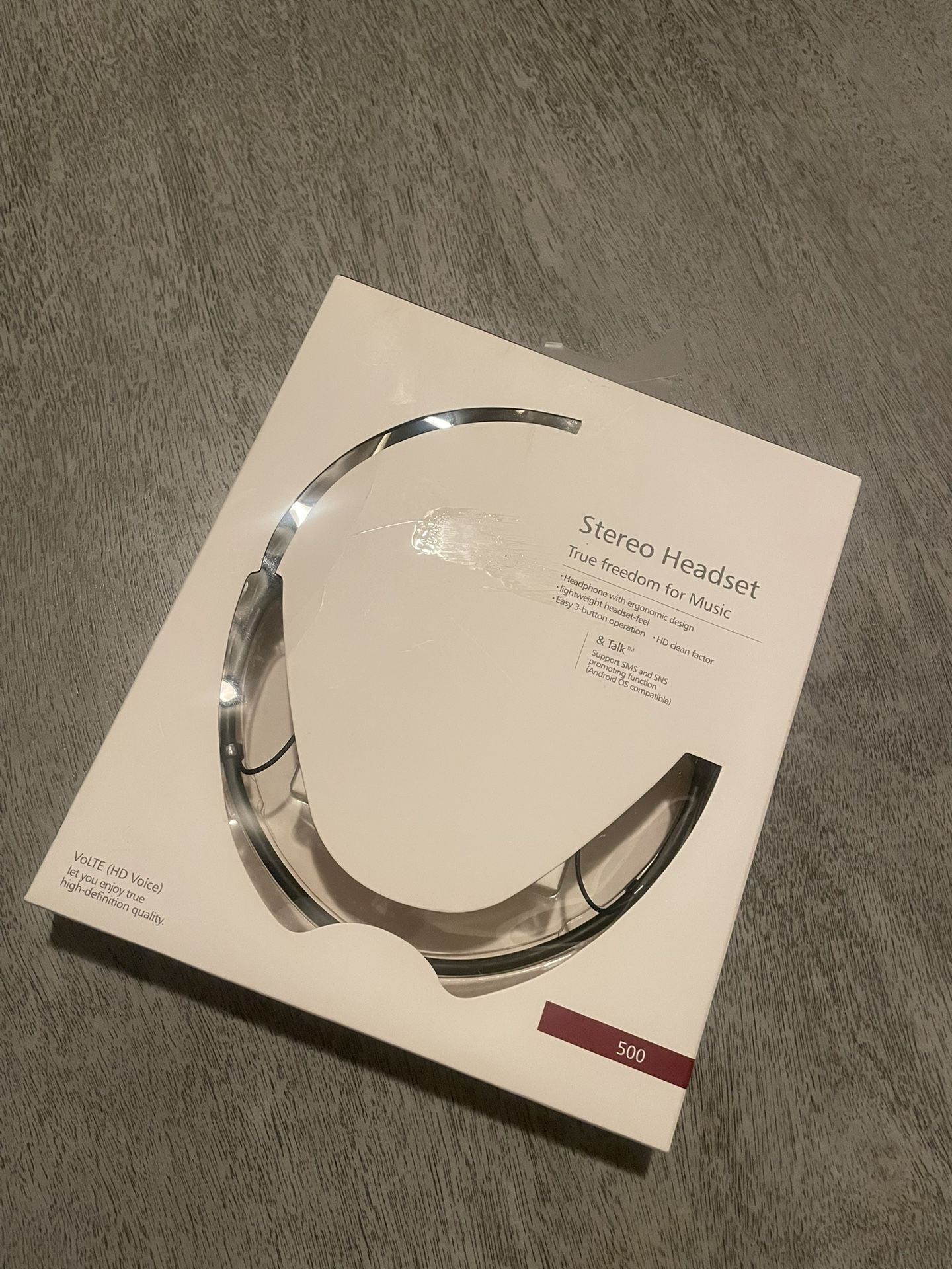 The Widget Mart WM Tone + HBS 500 Bluetooth Stereo Headset