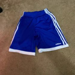 Blue Adidas Shorts 