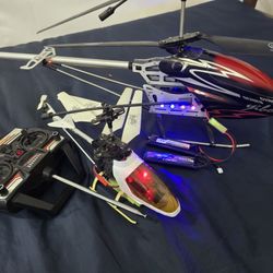 R/C HELICOPTERS TWO