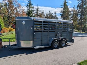2021 W-W 16' Bumper Pull Livestock / Stock Trailer — $9,900 (Firm)