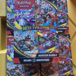 Pokemon TCG Mega Evolution Booster Bundle 