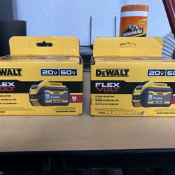 Dewalt FlexVolt 9AH 60V Batteries 