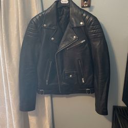 BLK DNM Leather Jacker