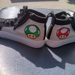 Super Mario Shoes Kids Sz 12