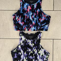 Calvin Klein Performance Sports Bra Cropped Crop Shelf Bra M Medium Women’s