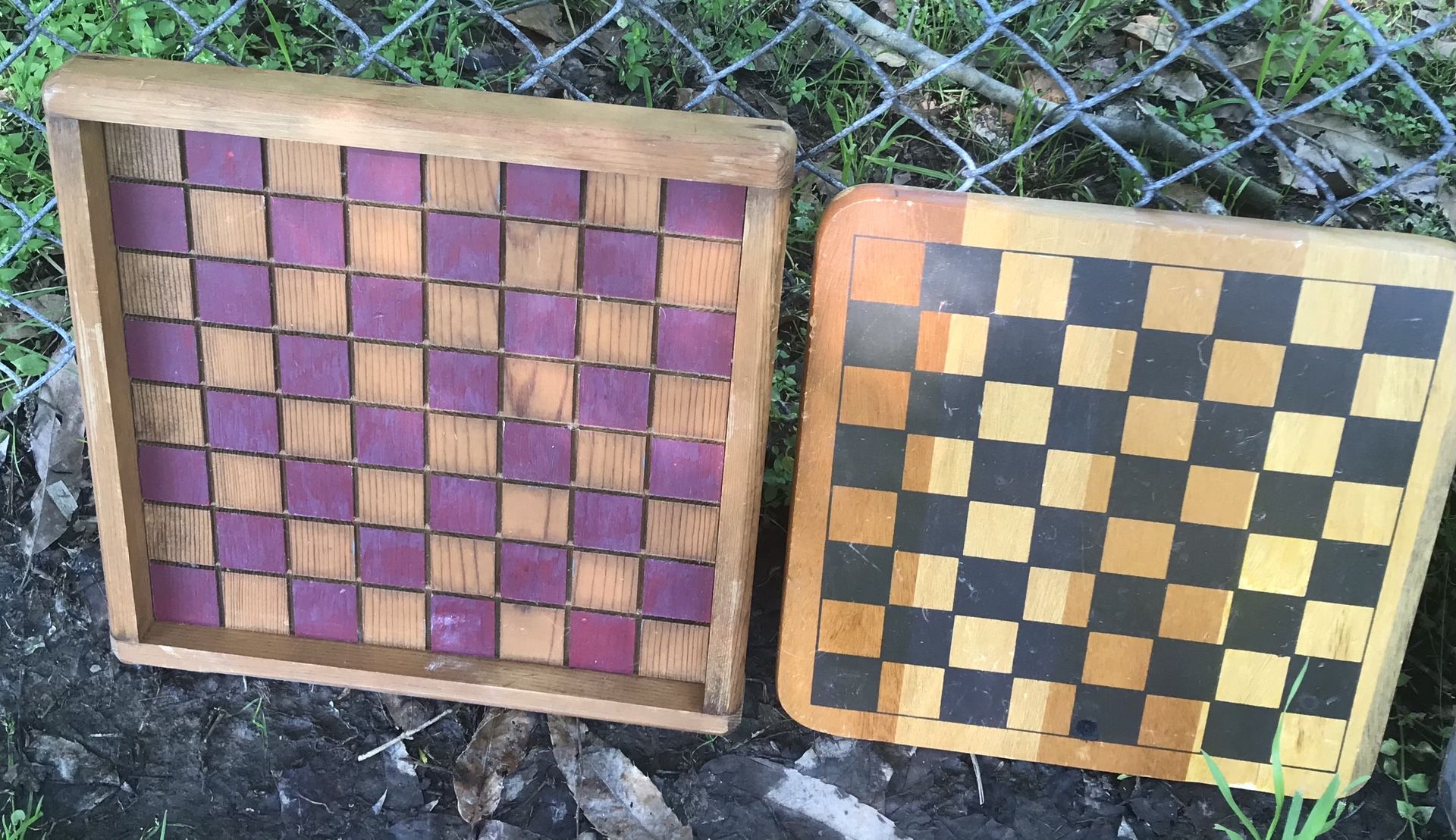 Wooden Game Boards