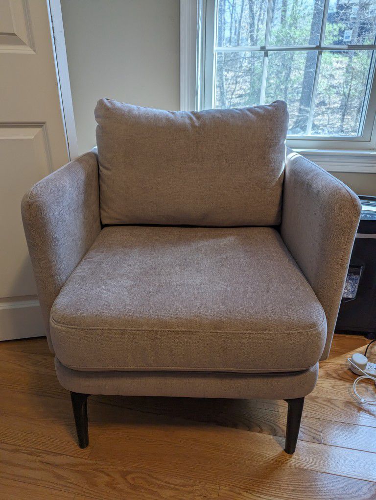 West Elm Auburn Chair (Mauve)