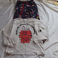 Christmas Pajama Set Large 