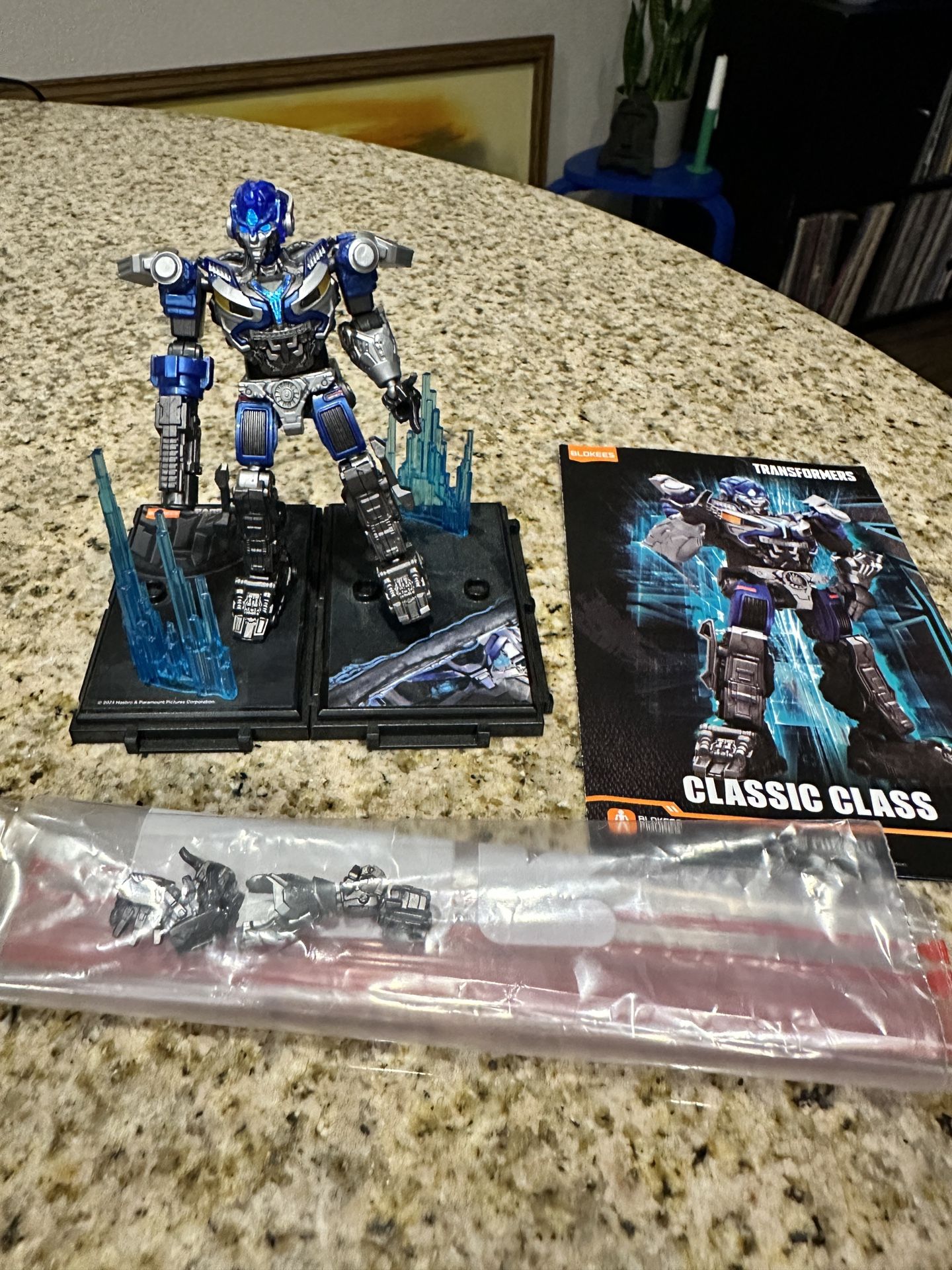 Transformers Blockees Classic Class Mirage Complete