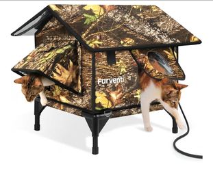 Heated Cat House for Outside