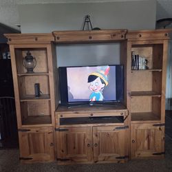 Rustic Entertainment Center
