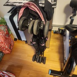 pink stroller used 