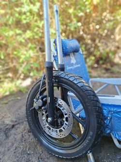 Motorcycle Front Tire And Assembly 