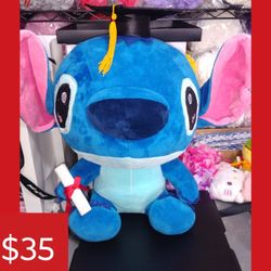 Graduation 15 inch tall Stitch (Comes In Box) Gift Grad