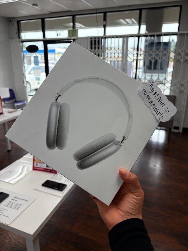Apple Airpods Max Headphones New - Pay $1 To Take It Home Today and pay the rest later.