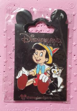 Disneyland Paris 2020 Pinocchio & Figaro Pin DLP