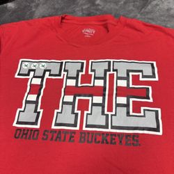 “THE” Ohio State Buckeyes scarlet and gray Men’s XXL t-shirt #Buckeyes
