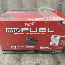 Milwaukee M18 Fuel 10” Dual Bevel Sliding Compound Miter Saw Kit