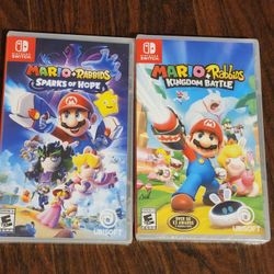 Mario Rabbids Set Of 2 New