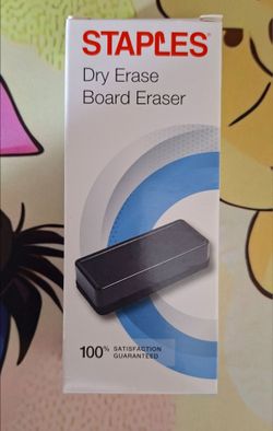 Staples Dry Erase Board Eraser
