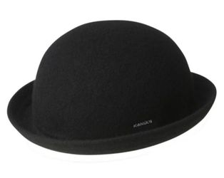 Brand New Kangol Wool Bombin Bowler Black Hat Size Small KO710ST