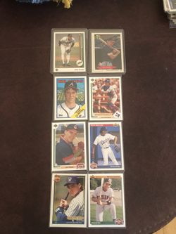 Jim Thome Cleveland Rookie Cards x2 plus Smoltz, Manny Ramirez, Bichette. Glavine, Pedro Martinez & Ivan Rodriguez