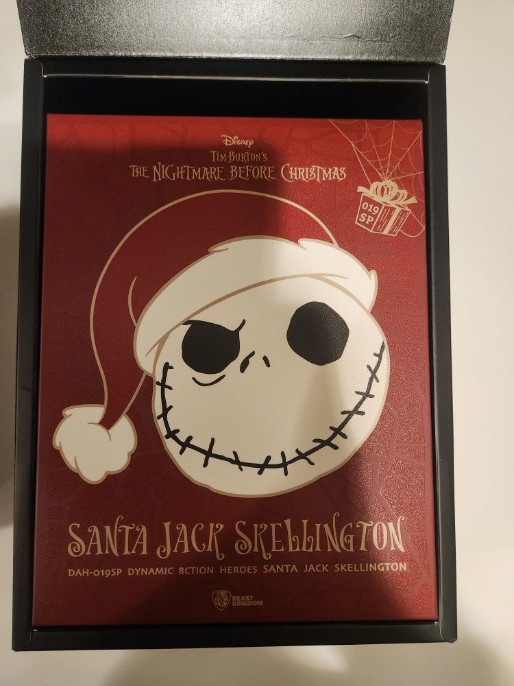 Jack Skellington Beast Kingdom Santa Claus Nightmare Before Christmas 