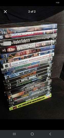 Wwe dvds