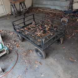 Metal Garden Cart Wagon