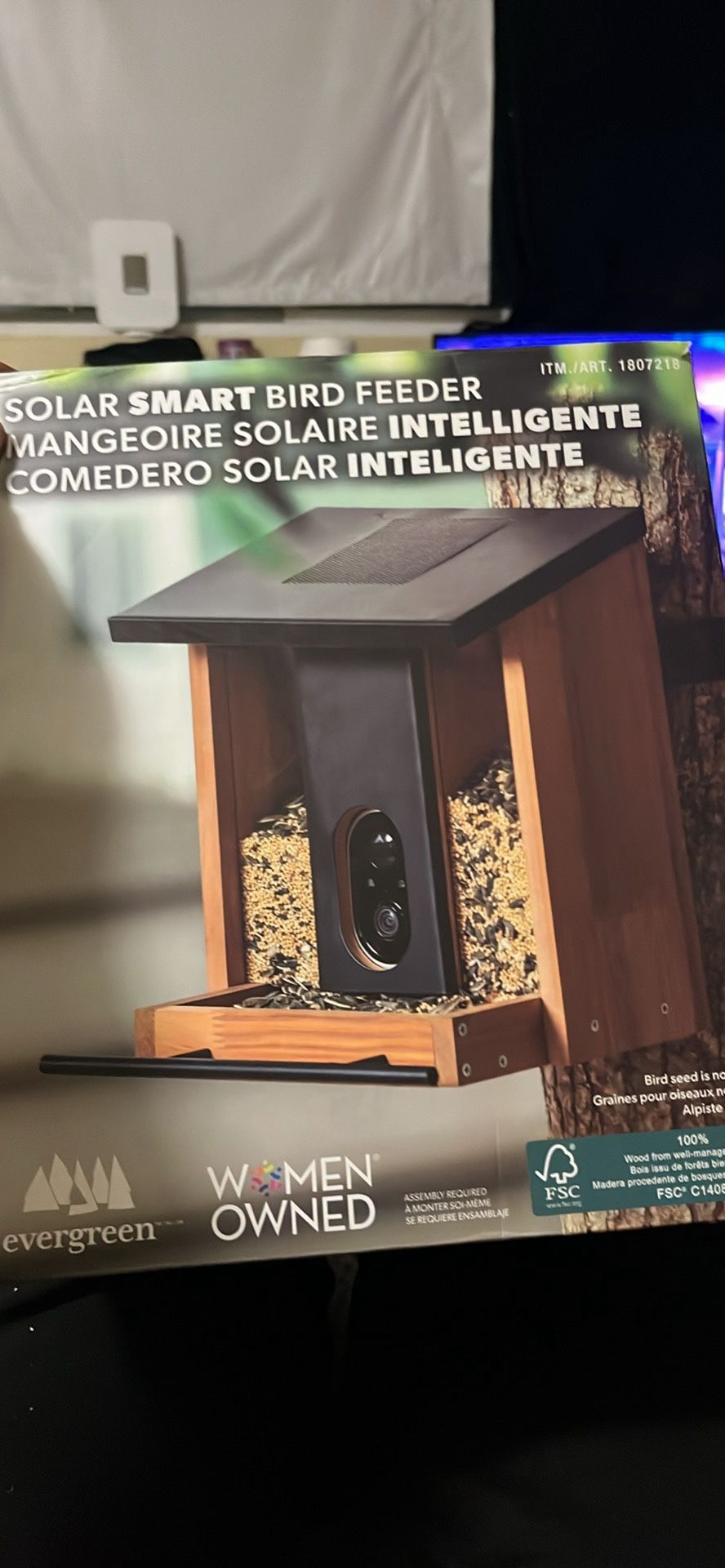 Bird Feeder With Camera