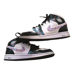 Nike Air Jordan 1 Mid SE GS Take Flight BQ6931-114 Youth Size 5.5Y