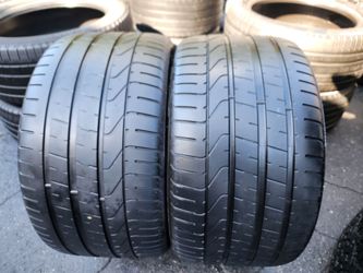 2 tires 305/30zr20 pirelli pzero
