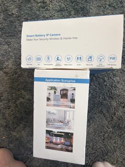 Smart Battery IP Security Camera
