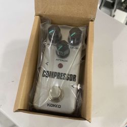 Electric Guitar Mini Effects Pedal OverDrive, Compressor, Distortion, Booster